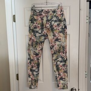 Coco + Carmen Floral Skinny stretch Jeans